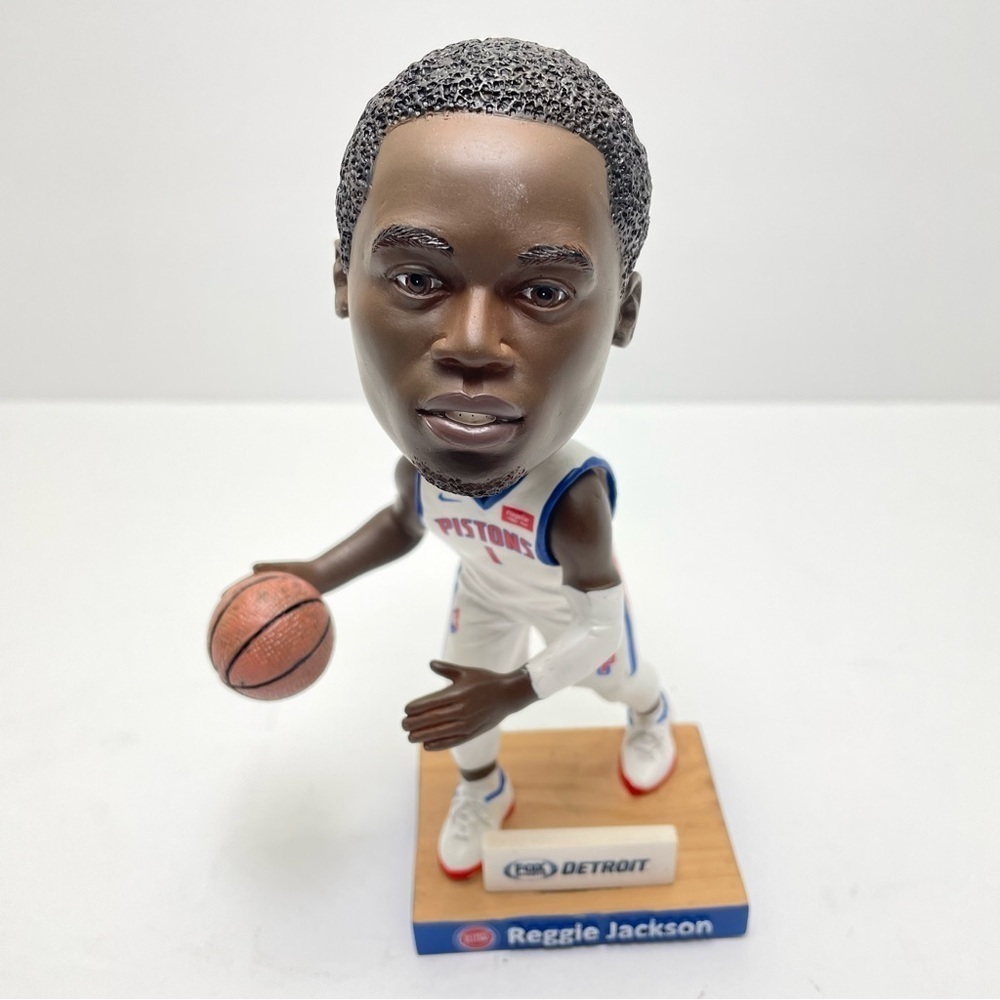 Reggie Jackson Bobble Head Detroit Pistons